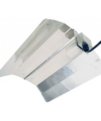 Blank reflektor af høj kvalitet til HPS og CFL pærer.