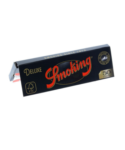 Smoking Deluxe rullepapir i en klassisk emballage