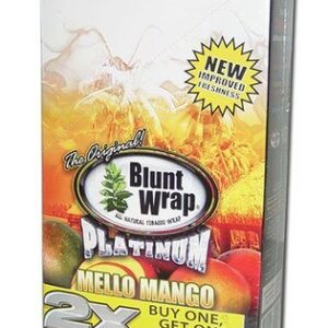 Mello mange er tobaksblade med smag. Mello mango har en aroma og smag af mango, og er nem at rulle.