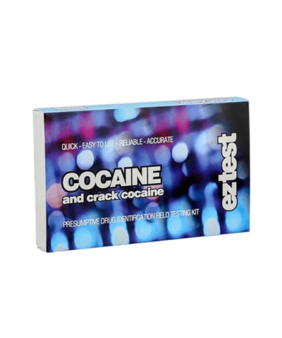 EZtest kit til test af kokain og crack kokain