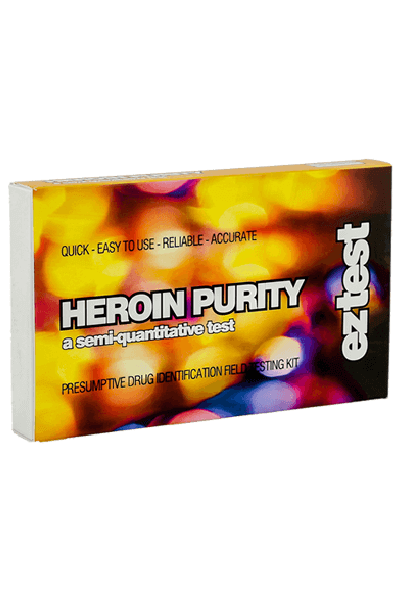 EZtest kit til test af heroin renhed
