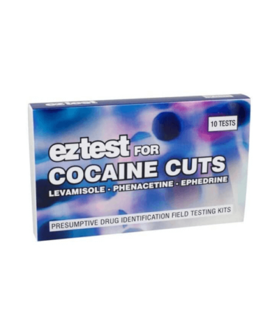 EZtest kit for identifikation af kokain blandingsprodukter med 10 tests