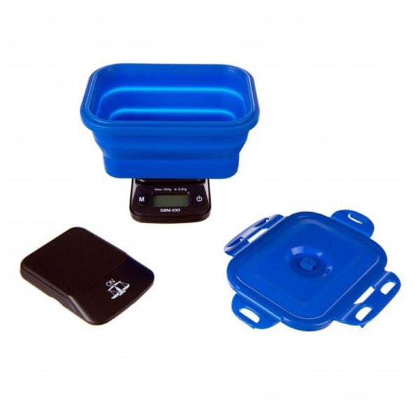 Mini Silikone skål digitalvægt 100g x 0.01g
