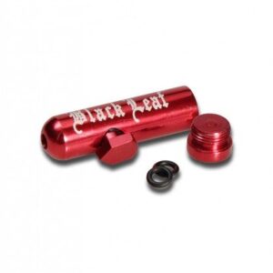 Rød Black Leaf Master Blaster i metal.