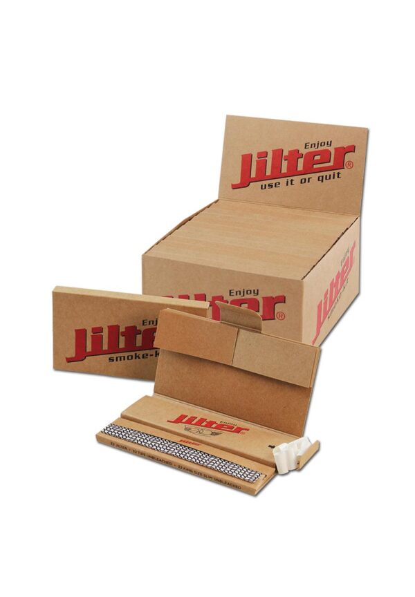 Åben Jilter filterpakke med zigzag filterpapirer