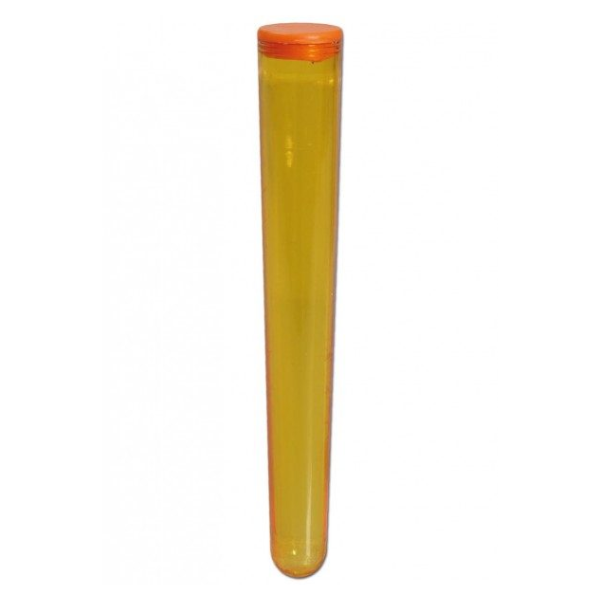 Jointrør 100 mm i farven gennemsigtig orange