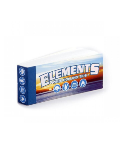 Elements brede filtertips pakke