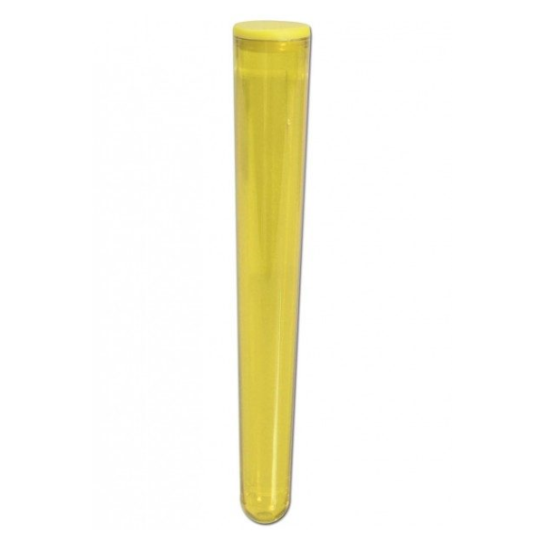 Jointrør 110 mm gennemsigtig gul