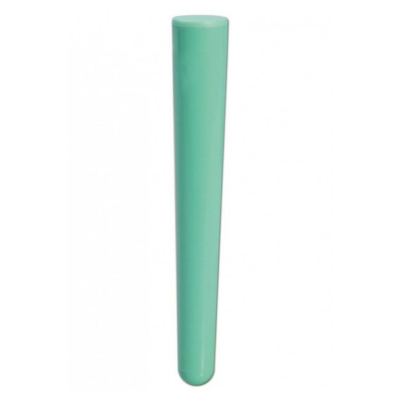 Mintgrøn cone-formet opbevaringshylster til joints.