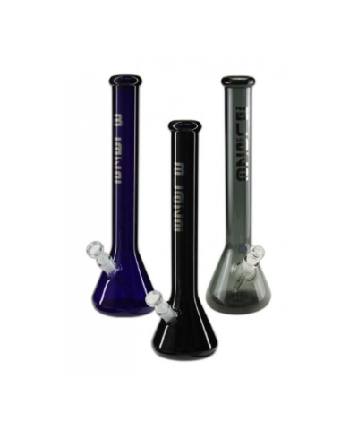 Glas bongs i assorterede farver med standard design