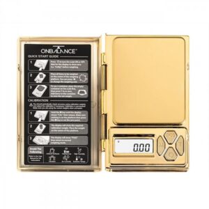 ONBALANCE SH-100-GO Digital Scale chrome