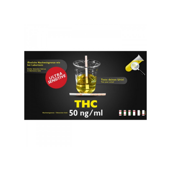 THC narkotest kit med ultrafølsomhed på 50 ng/ml