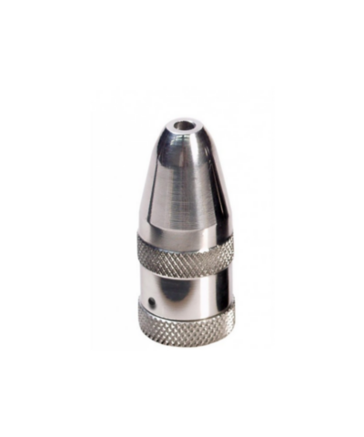 En sølv/metallisk pulver dispenser