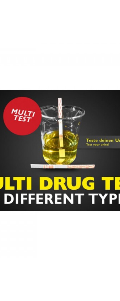 Multi Drug urin Test Kit for 10 forskellige stoffer