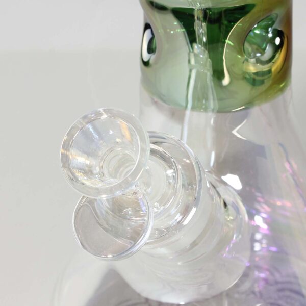 Sandblæst beaker bong | Black Leaf - Image 4