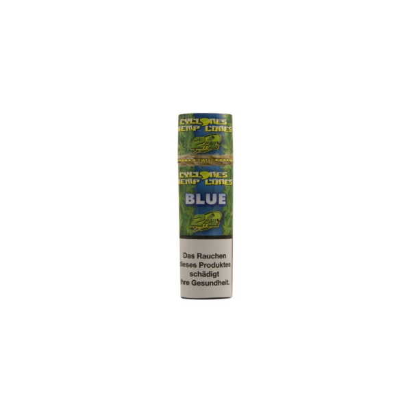Blunt Wraps Blue Cones 2 stk. fra Cyclone - 105 mm