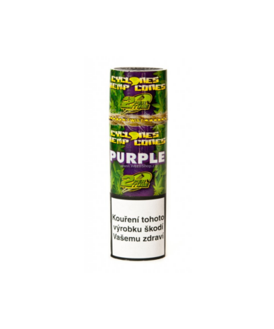 2stk. lækre cyklone "Purple" cones m. smag