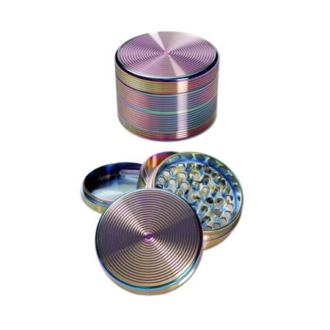 Metal grinder i oil colours, fire dele, holdbar og effektiv til præcis formaling.