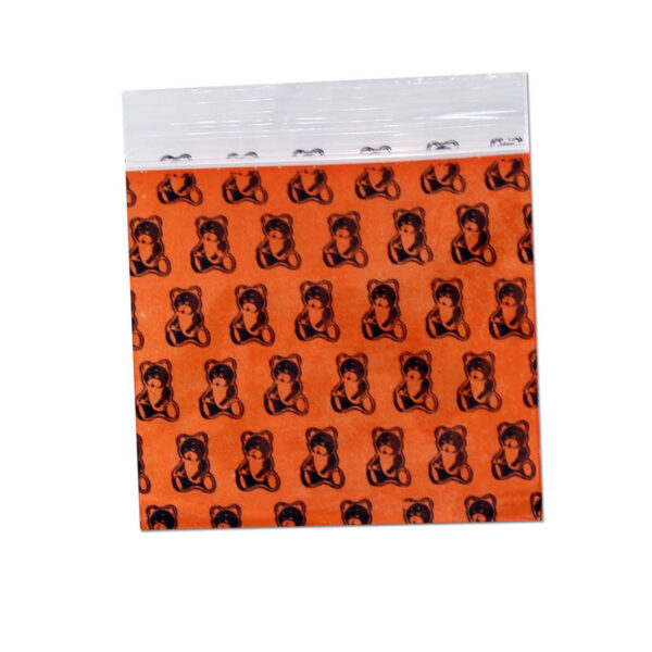 Zipper bags med teddybear-design, sjove og praktiske poser til opbevaring.
