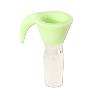 BL Bonghoved med Horn Lys Mat Grøn