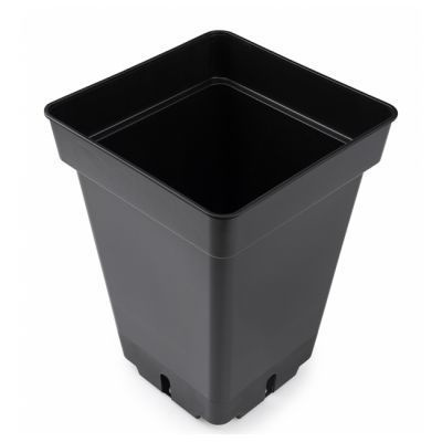 Firkantet plantepotte på 7 liter til små planter og begrænset plads