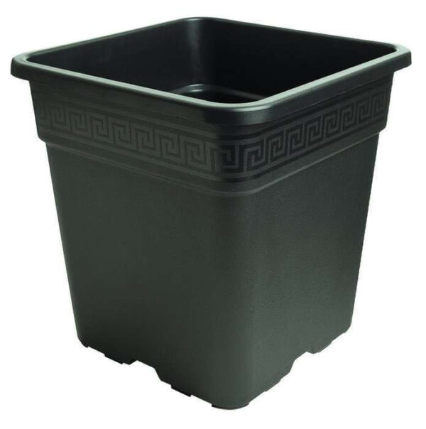 Firkantet plantepotte 30L (36.5x36.5x36.5cm) til sunde planter og pladsbesparelse