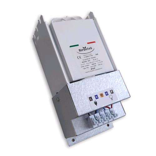 Airontek CMH Ballast 315W, stabil strømforsyning til keramiske metalhalogenlamper i dyrkningsprojekter.