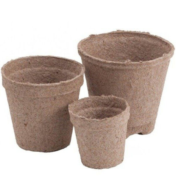 Jiffy | Tørvepotter til kimplanter - 10 stk, 10x9 cm - Image 2