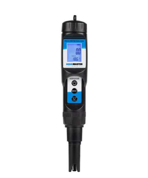 Aqua Master Tools P110 Pro, pH/EC/temperaturmåler, designet til præcis og nem måling i dyrkningsmiljøer.