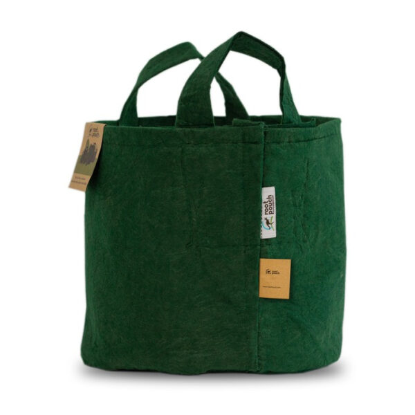 Root Pouch grøn stofpotte 16L (28x26cm) til miljøvenlig dyrkning