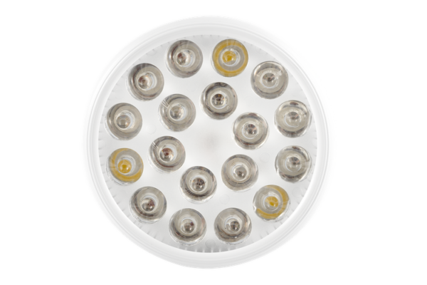 LED pære | 18W E27 - Infrarød/hvid - Image 2