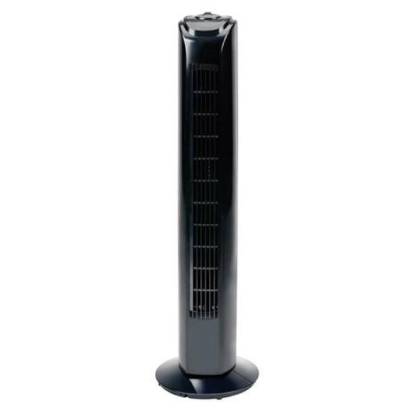 Lifetime blæser tårn, 45W motor, med 3 justerbare hastigheder, designet til effektiv ventilation og luftcirkulation.