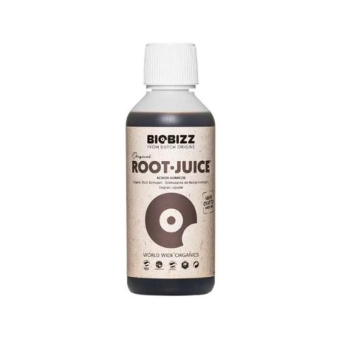 Biobizz Root Juice 1L, økologisk gødning til forbedret rodvækst og sundere planter.