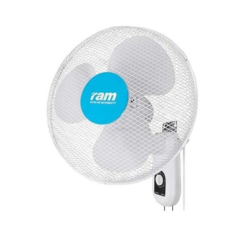 RAM vægblæser, med 3 justerbare hastigheder, designet til ventilation og luftcirkulation i vækstrum.