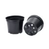 Rund plantepotte 7L (Ø24cm), funktionel og robust til større planter.