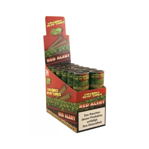 Red alert blunt wraps som cones med smag af jordbær