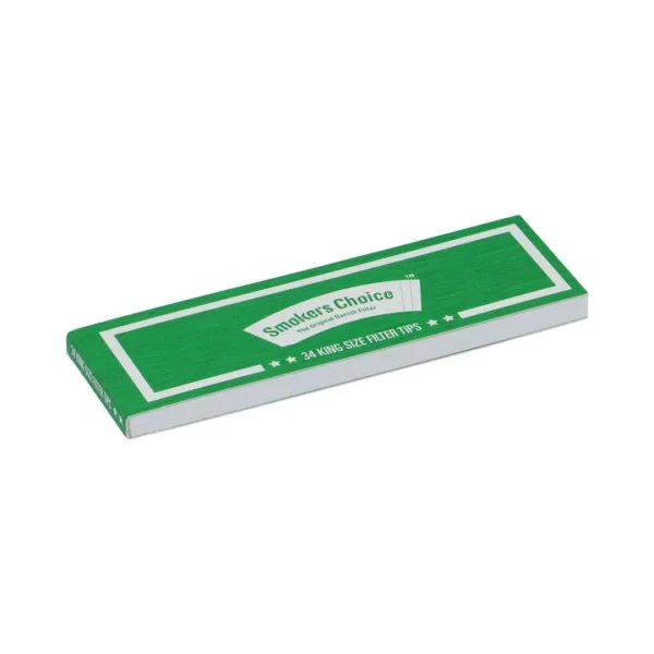 King Size Filter Tips Grøn Smokers Choice