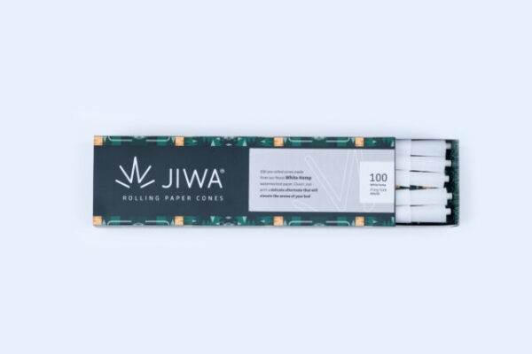 King size | 100 stk. Hamp cones | Jiwa - Image 3