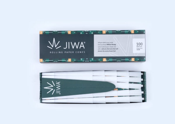 King Size Hamp Cones 100 stk. fra Jiwa - 109 mm