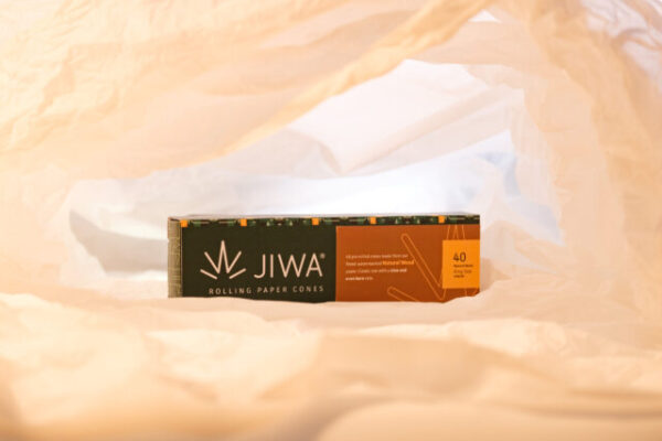 King size | 40 stk. ublegede Cones m. langt filter | Jiwa - Image 2
