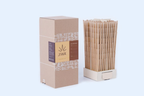 King Size Ublegede Cones 800 stk. fra Jiwa - 109 mm