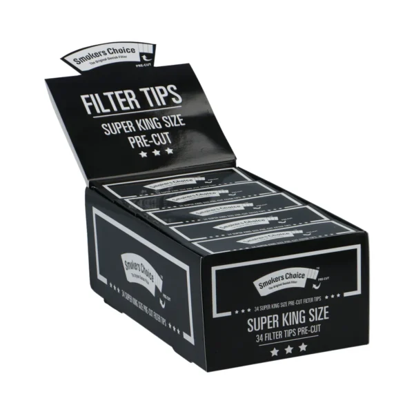Smokers Choice | Black Pre-Cut Super King Size - Image 4