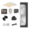 Growbox set Galaxyfarm Luna Lite 40x40x130cm + LED Hydro TS600