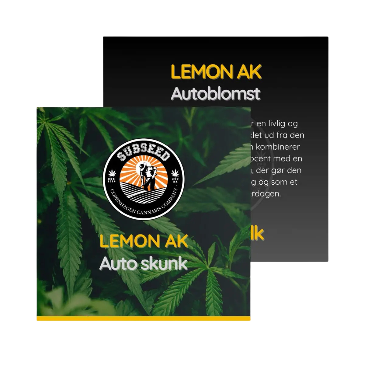Lemon AK - Auto skunk frø  | Subseed's