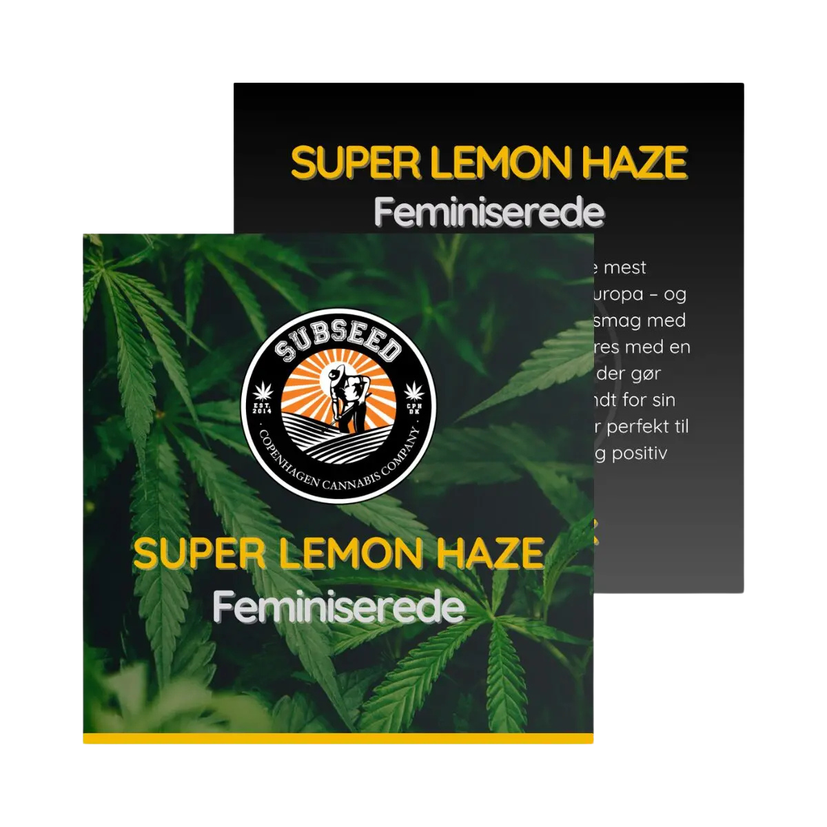 Super Lemon haze - Fem. skunk frø | Subseed's