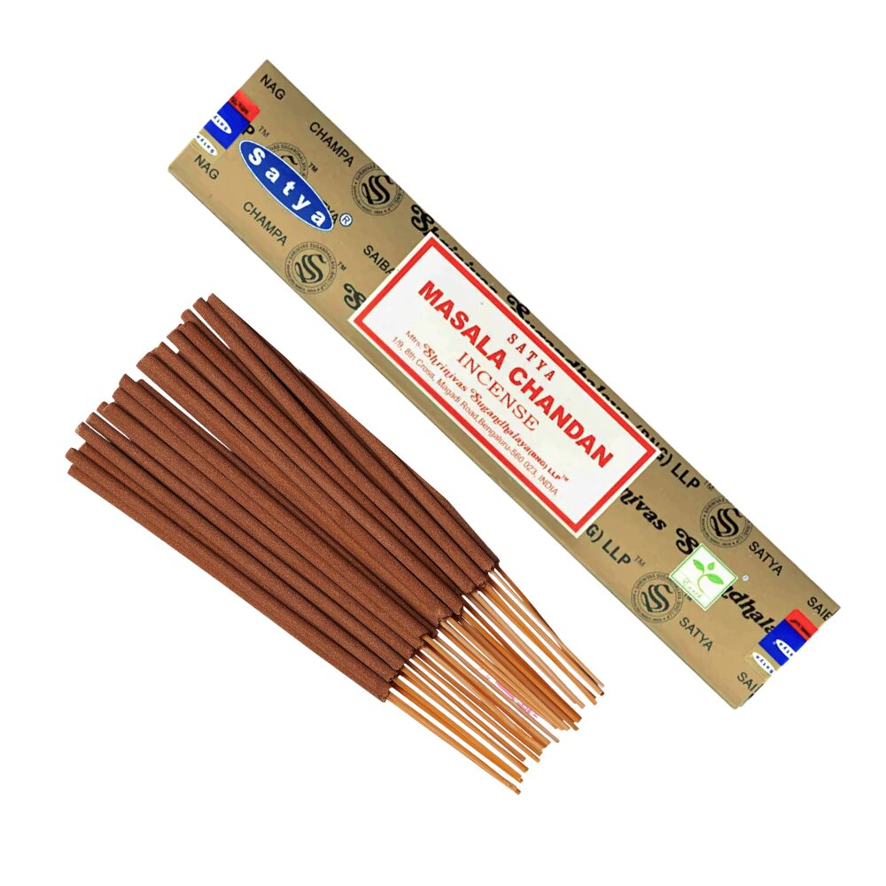 Satya | Røgelsespinde – Masala Chandan – 15 g