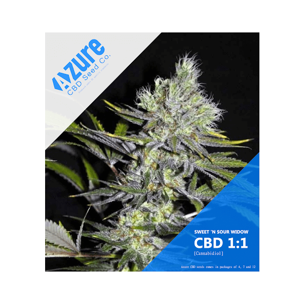 Sweet 'n Sour Widow CBD 1:1 | Regulære cannabis frø - Azure CBD