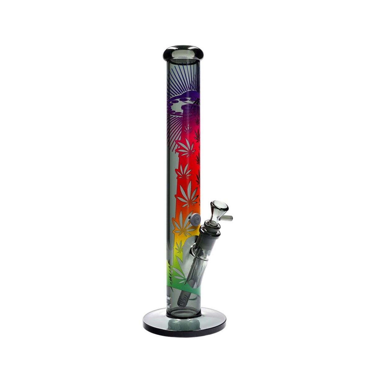 Black Leaf | FIRE-FLOW™ bong – UFO Gradient (40 cm) - Subseed.dk