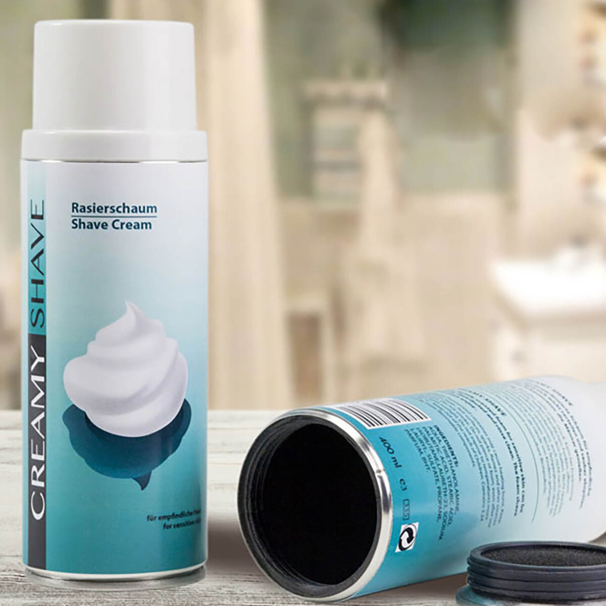 Skjulekasse – dåse (Barberskum Creamy Shave) - Subseed.dk