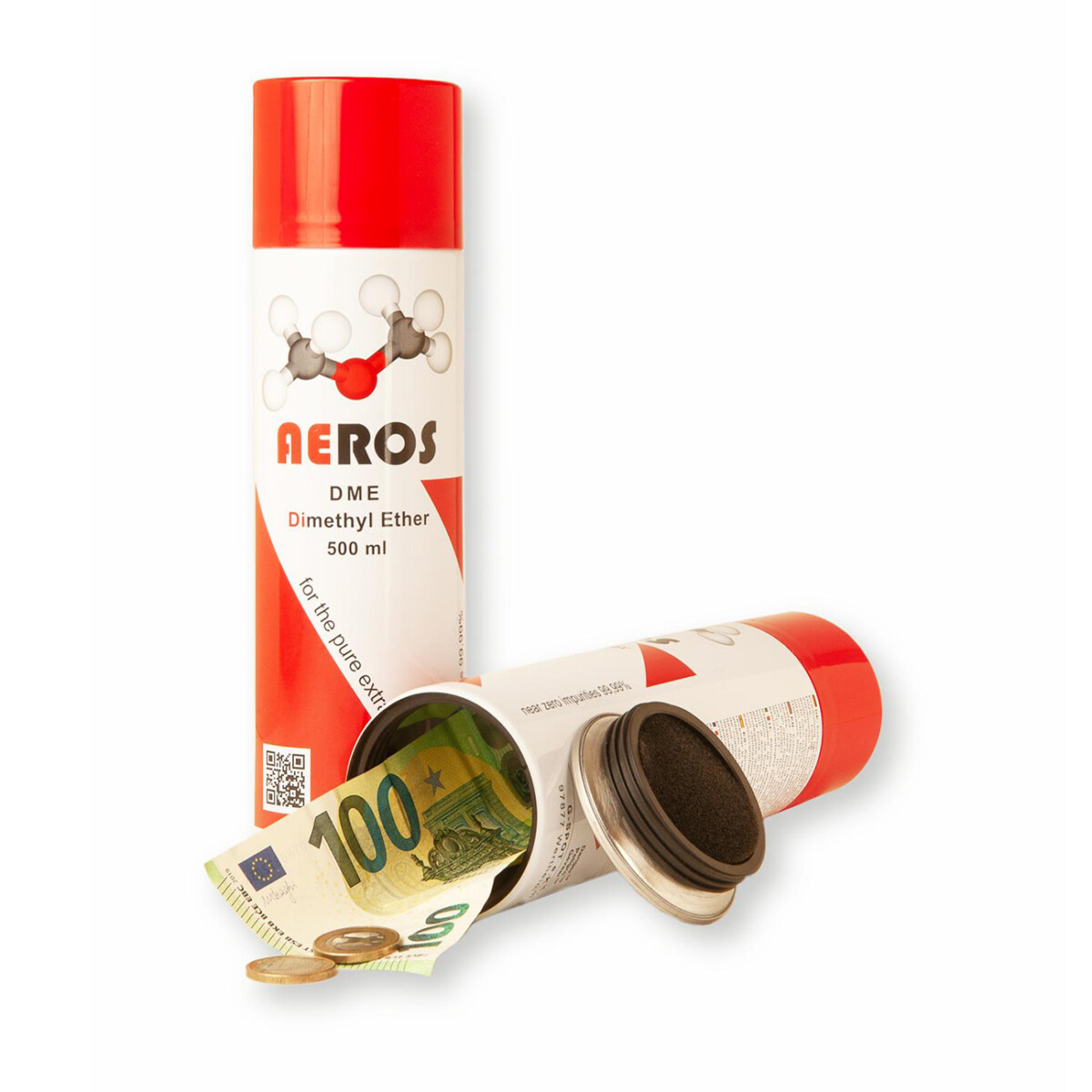 Skjulekasse – dåse (AEROS DME (dimethyl ether) - Subseed.dk